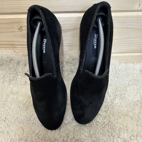 Dune london black suede - london,