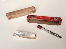 RAWLPLUG Drill Bit 22 Durium Tip Old Carboard Box Cap UK Made Collectible Props