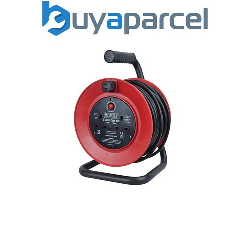 Faithfull open drum cable reel - drum,