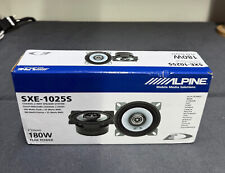 ALPINE 180W CAR VAN 10cm 4" 2-WAY SXE DOOR SHELF SPEAKERS PAIR #OPENBOX