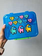 Among Us Lunch Box Stickers