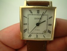 Vintage Gents SEKONDA Hand Winding Wrist Watch Working