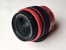 Rare “ RED “ SMC PENTAX-DAL 18-55mm f/3.5-5.6  AL WR Wide Angle  Zoom Lens