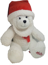 HAMLEYS WHITE CHRISTMAS TEDDY