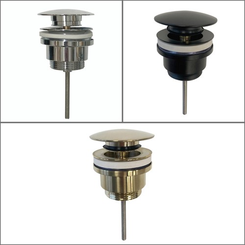 Basin waste slotted - pop, up