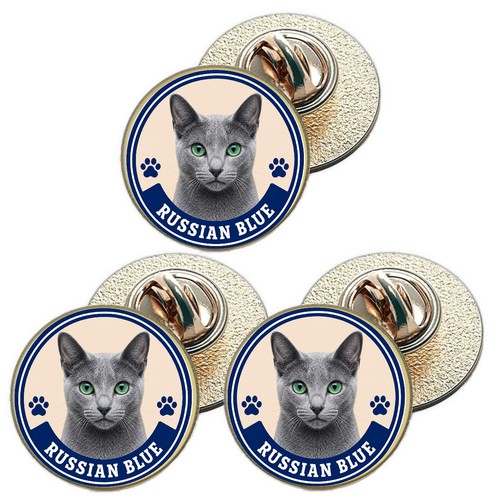 Russian blue cat - cat, (bu27)