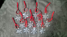 12 x Swarovski Christmas