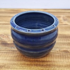 Ceramic Glazed Cobalt Blue