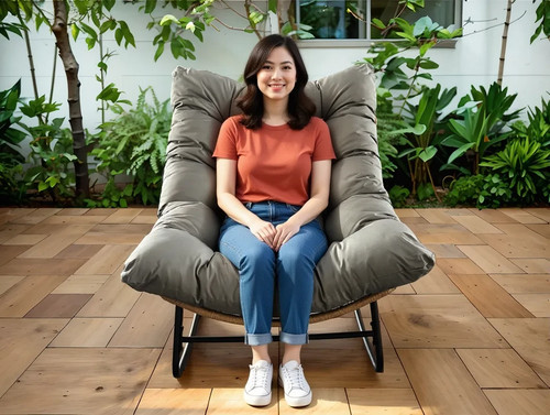 Rocking chair oversized - chair, patio