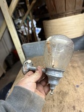 Glass Globe Jar Bathroom Perfection Soap Dispenser Wall Mounted USS Chicago USA