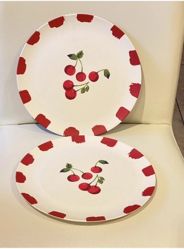 Cath kidston cherries plates - cherries,