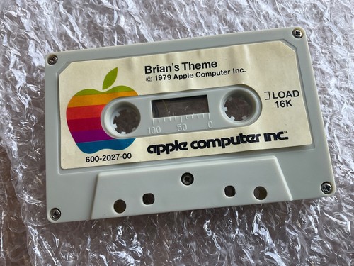 1979 apple cassette - 1979,