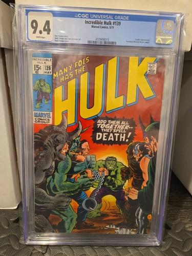 Incredible hulk 139 - incredible,