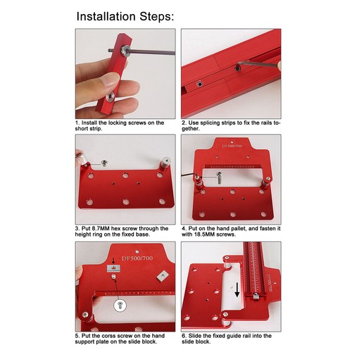 Saw guide rail woodworking - guide,