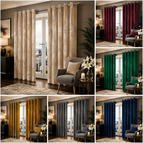 Blackout crushed velvet - crushed,