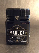 Manuka Honey KIVA Raw New Zealand 20+ UMF / 850+ MGO ~  8.8 OZ Jar ~ BB 2/28