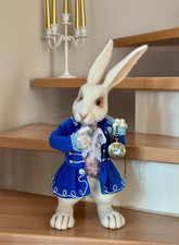 OOAK Needle Felted 14" White