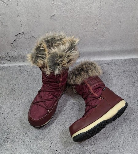 Women moonboot boots red - red, 36
