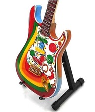 George Harrison The Beatles 10"  Miniature Guitar (UK SELLER) #2