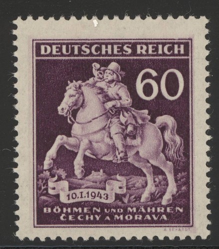 Stamp germany bohemia - stamp,