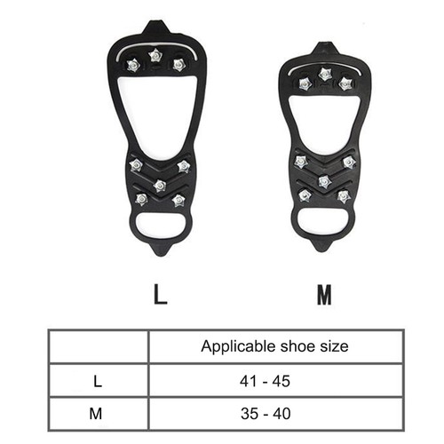 Tooth ice cleats snow - 8-tooth,