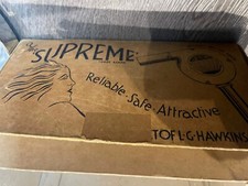 Vintage Supreme Cream Hairdryer Hawkins & Co in Box,