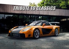 AL TM 1:64 Orange RX7 Veilside
