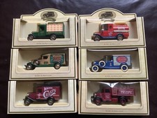 Walkers Crisps vans promotional models set of 6 made by LLEDO in original boxes