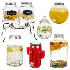 4 - 8 Litre Glass Beverage