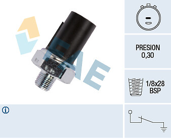 New oil pressure switch - pressure, for
