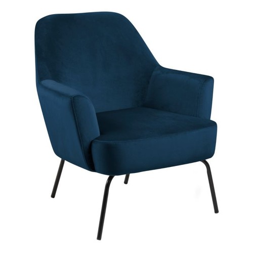 Melissa lounge chair velvet - lounge,