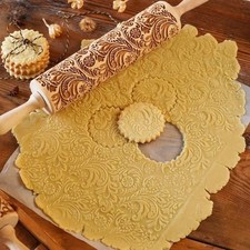 Rolling Pin for Baking 3D Mold