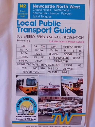Tyne and wear pte local - wear, public