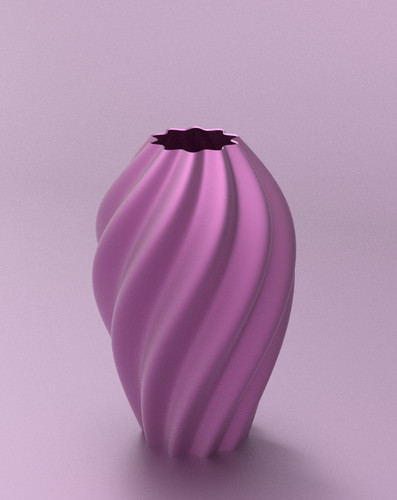 Aurelia vase modern spiral - aurelia,