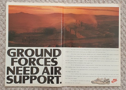Nike air ground - forces, 1988