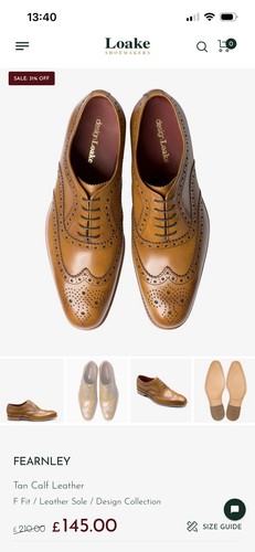 Loake men brown leather - loake,