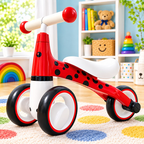 Ladybird balance bike - balance, and