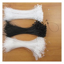 PLASTIC LOOP LOCKS SNAP HOOK FASTENER MANUAL TAGGING CRAFT TIES SECURITY TAG