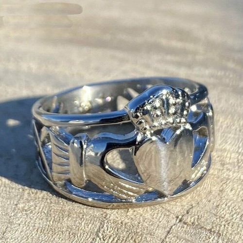 Stainless steel mens celtic - steel,