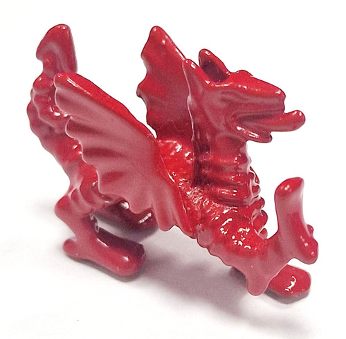 Metal red dragon - metal,