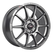 4 x Team Dynamics Pro Race LT Wheels, Gunmetal - 15x8'' ET25 4x100 PCD 73.1mm CB