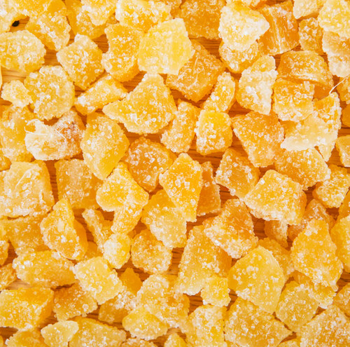Crystallised ginger chunks - ginger,