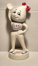WHITE ESSO Cast Iron Coin Bank