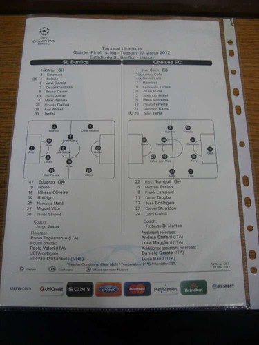 2012 colour teamsheet - colour,