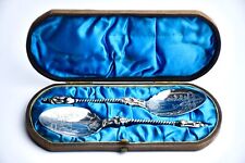 Antique Silver Apostle Serving