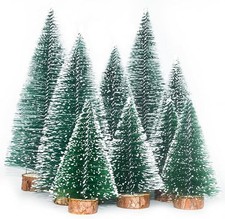 9 Pieces Mini Christmas Tree