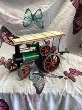Mamod TE1A Traction Engine Spares Or Repairs No Scuttle Or Burner Does Run