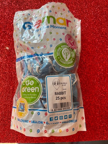 Gemar blue rabbit latex - 11-12",