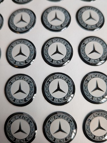 Remote key fob badge emblem - 2x,