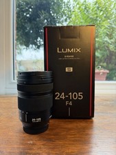 Panasonic Lumix S-R24105E 24-105mm F4 L-Mount Macro O.I.S Camera Lens